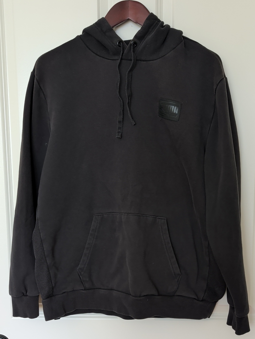 Puma Pullover Hoodie with Kangaroo Pocket - Black - Size XL